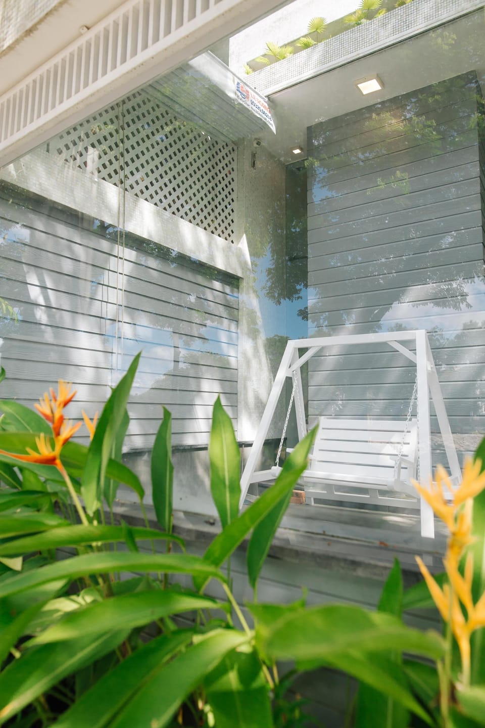 Front courtyard
