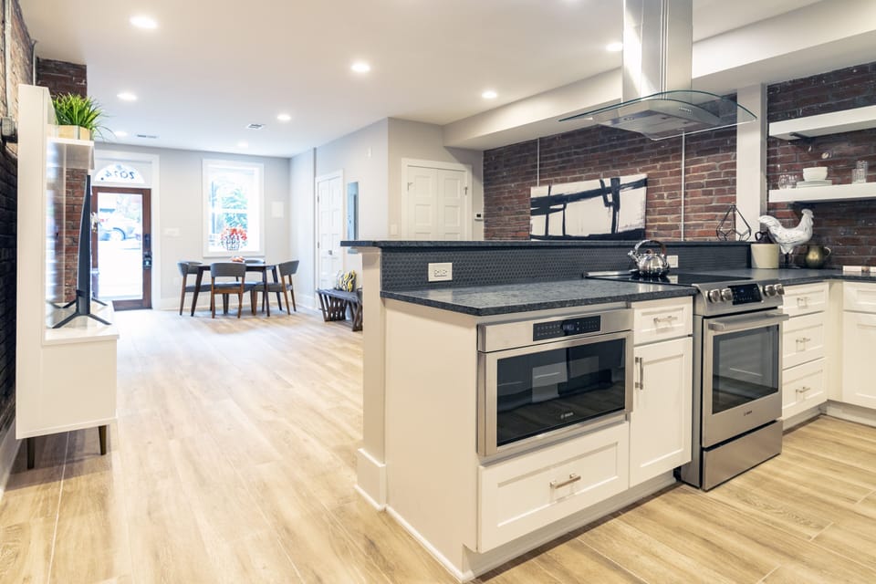 kitchen with counters