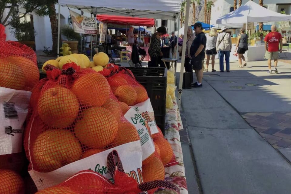Farmers market, alternate view