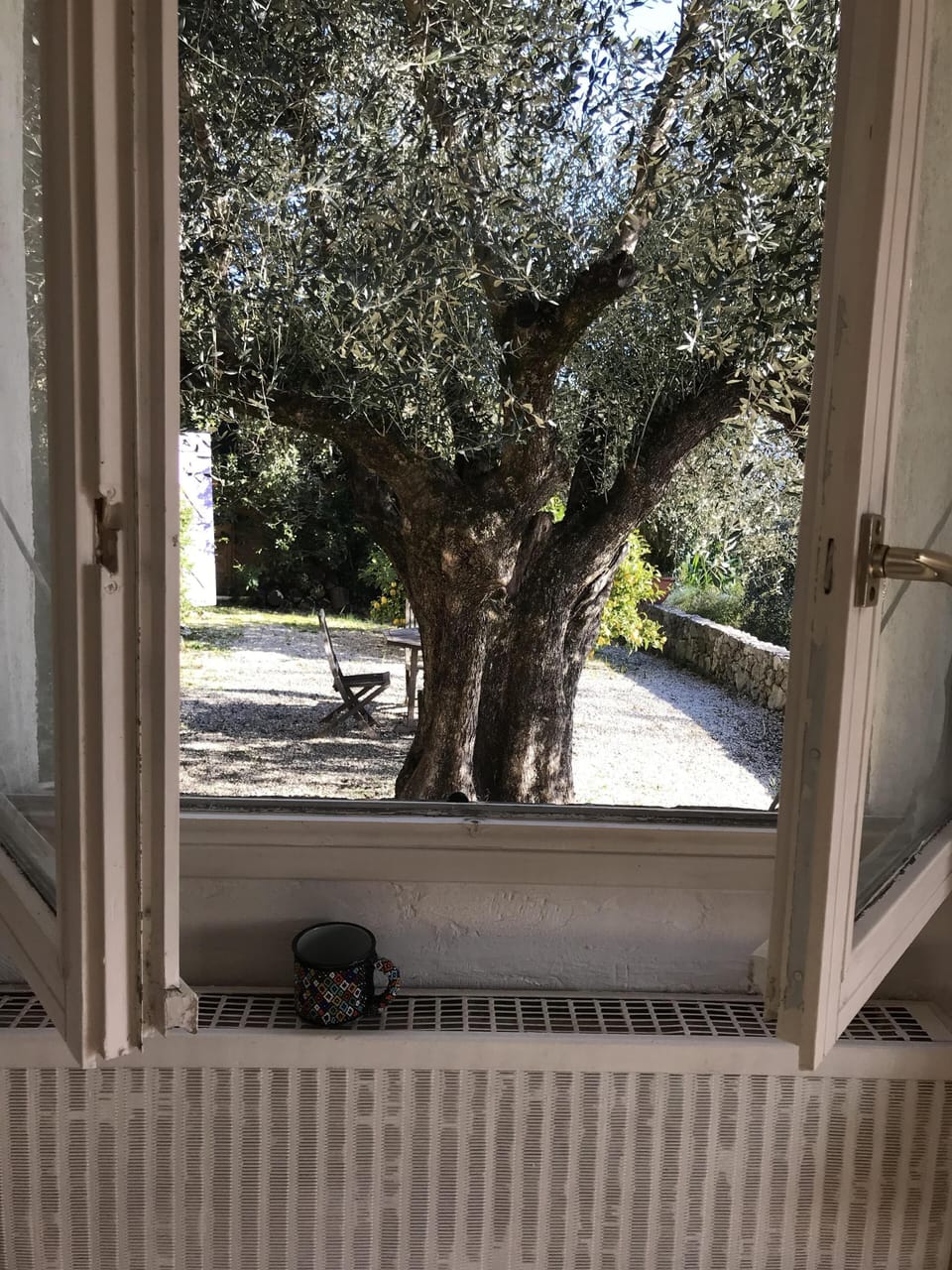 A view from the sitting room