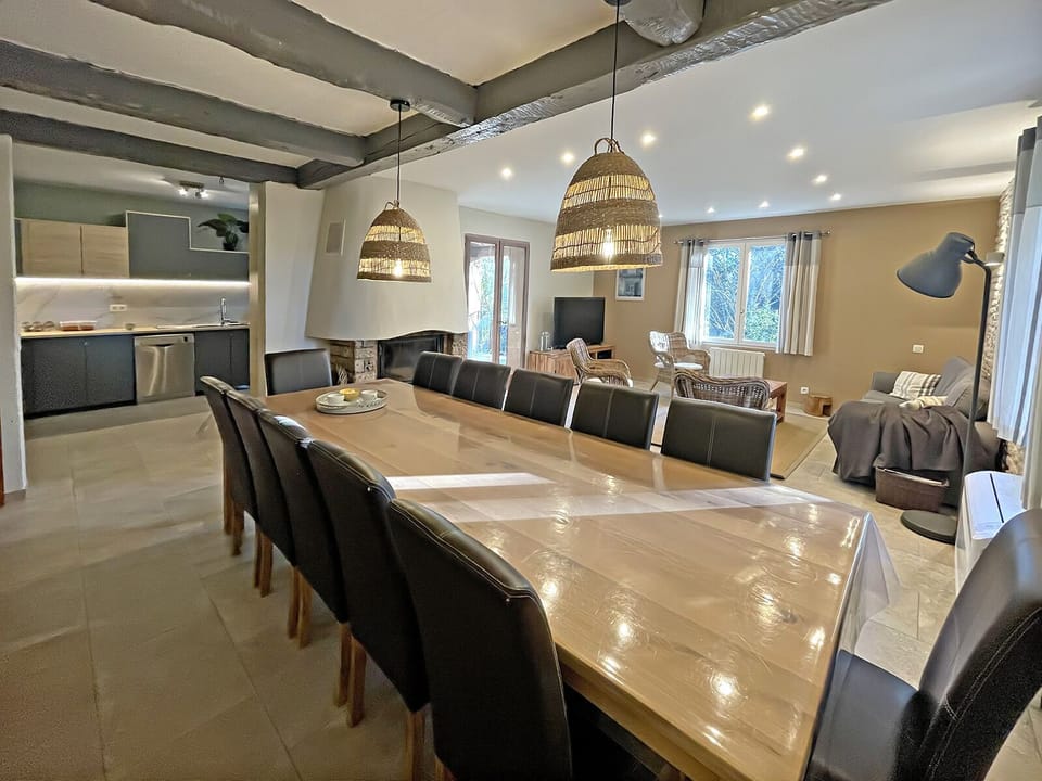 Villa agrions_salle à manger