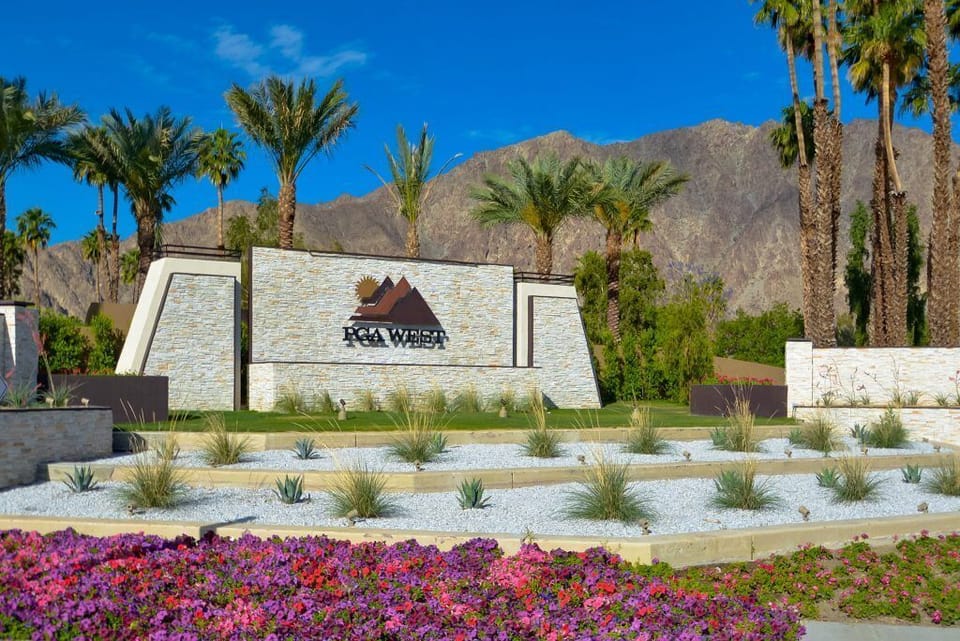 Entering PGA West Resort