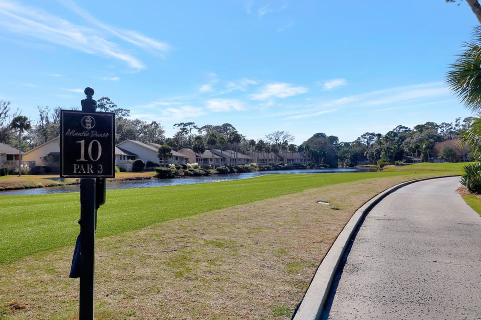 Located on the 10th hole of the Atlantic Dunes golf course