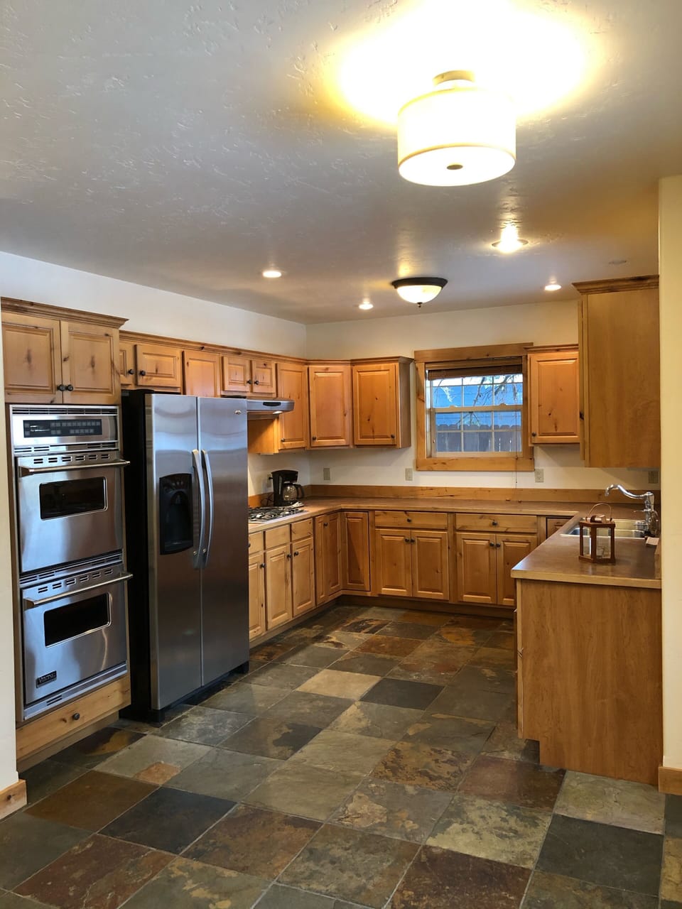 Open Kitchen to Dining and Living Room