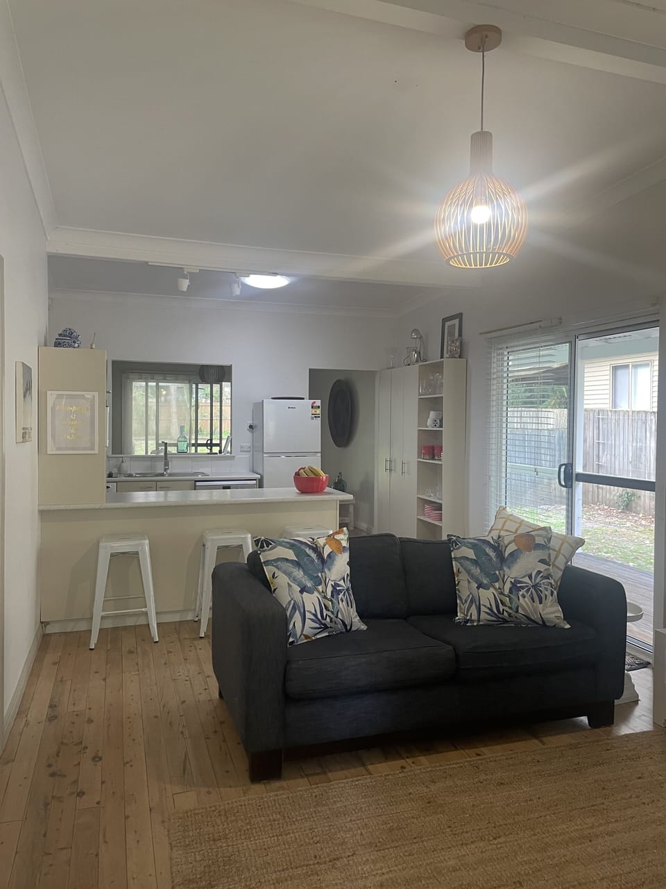 View through Lounge to Kitchen