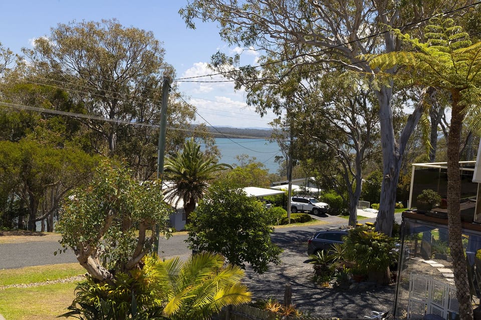 Lakeview Lodge has great views of Wallis Lake