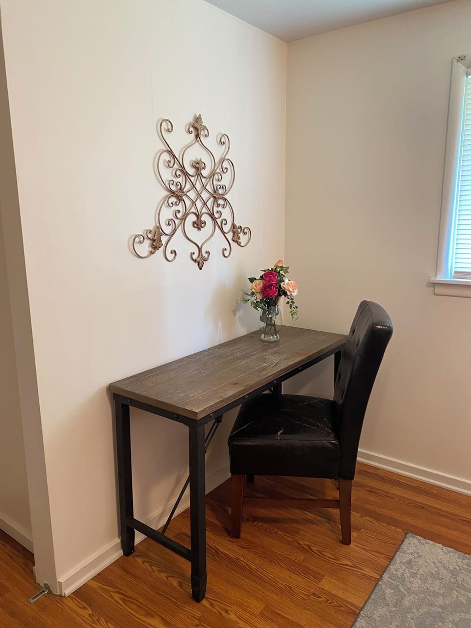 Desk in main floor bedroom
