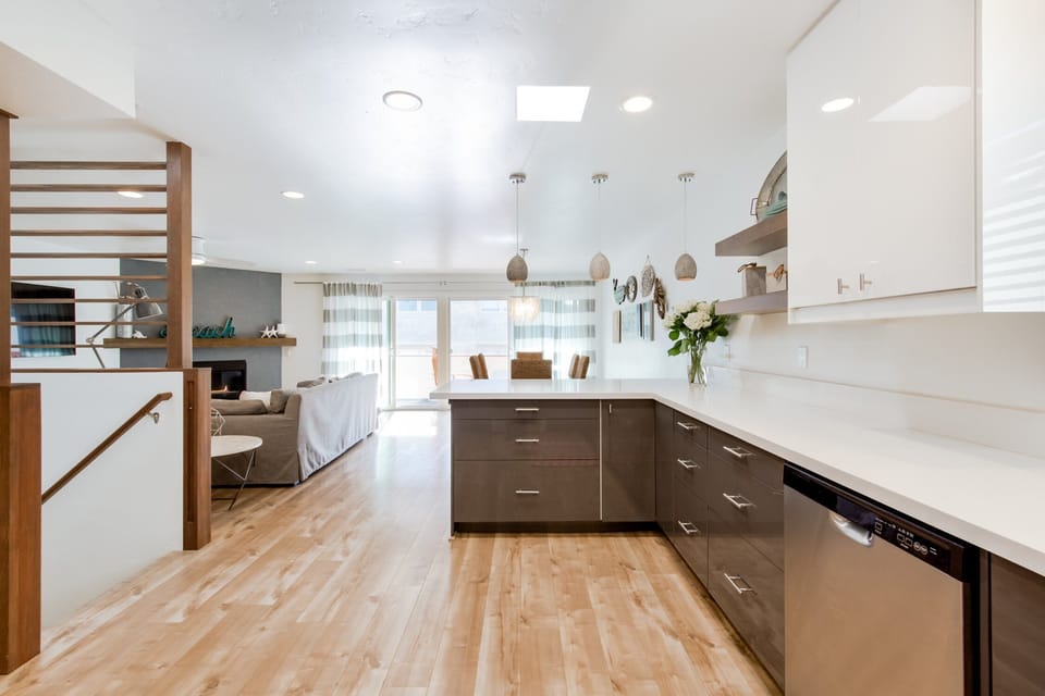 Upstairs kitchen