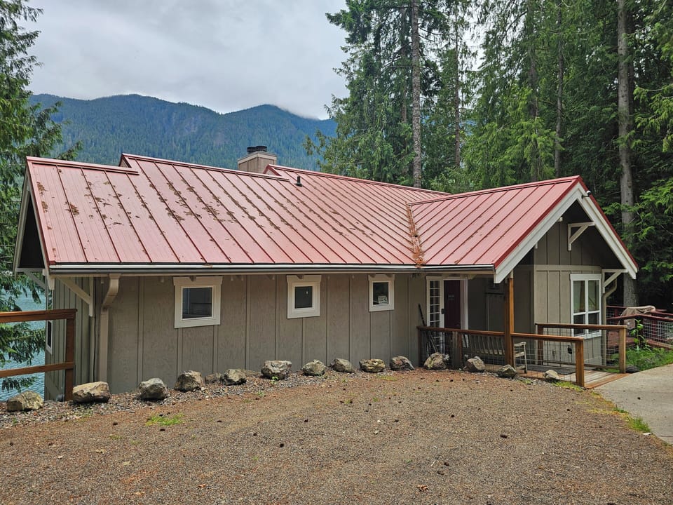 Sweet Solace Lakehouse. Main entry is wheelchair accessible.