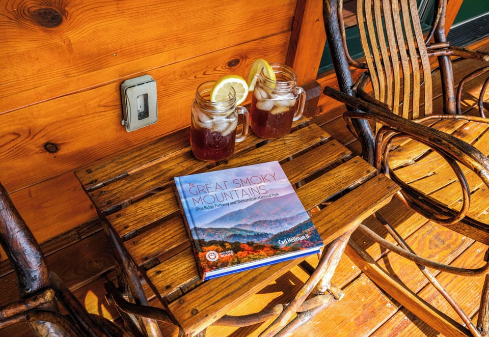 Deck is perfect for sweet tea sipping.