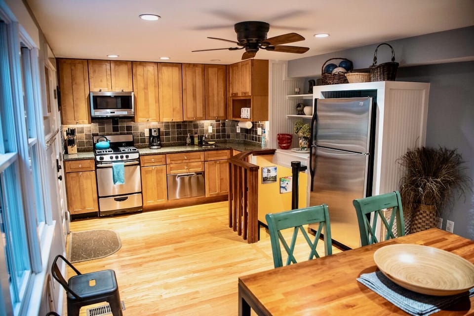 Fuel your Provincetown adventures with home-cooked meals in our stylish kitchen.
