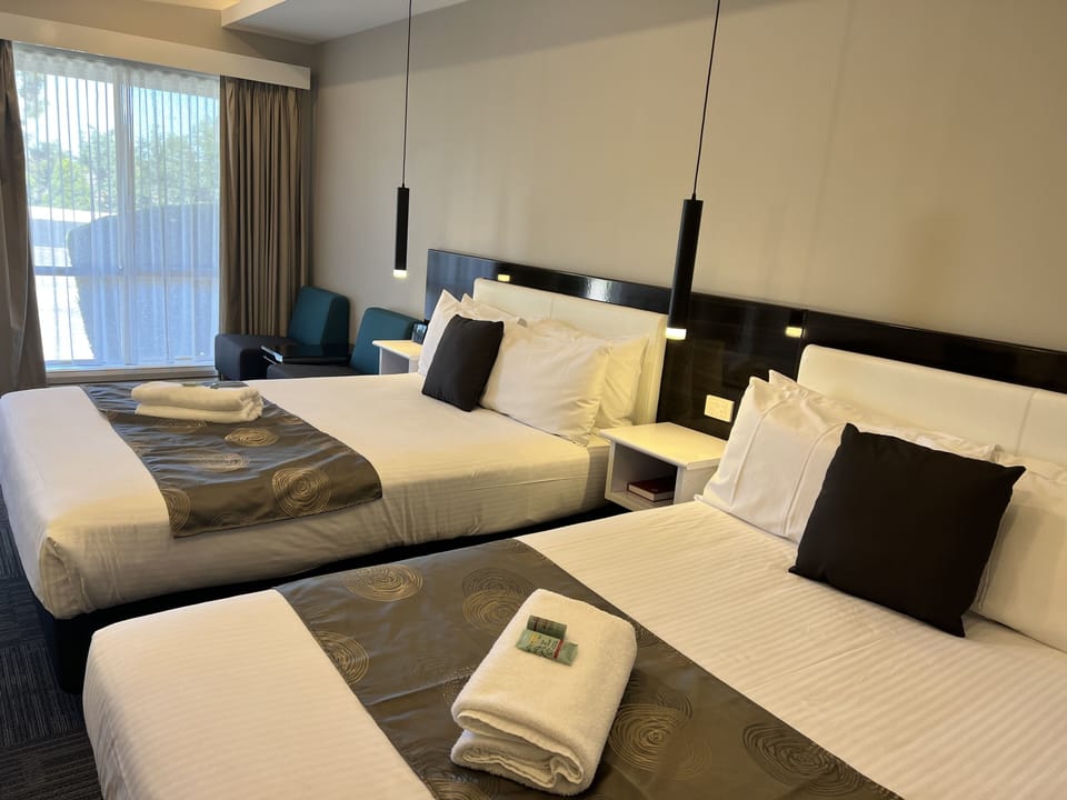 Twin Room (Corporate) | Premium bedding, in-room safe, desk, soundproofing