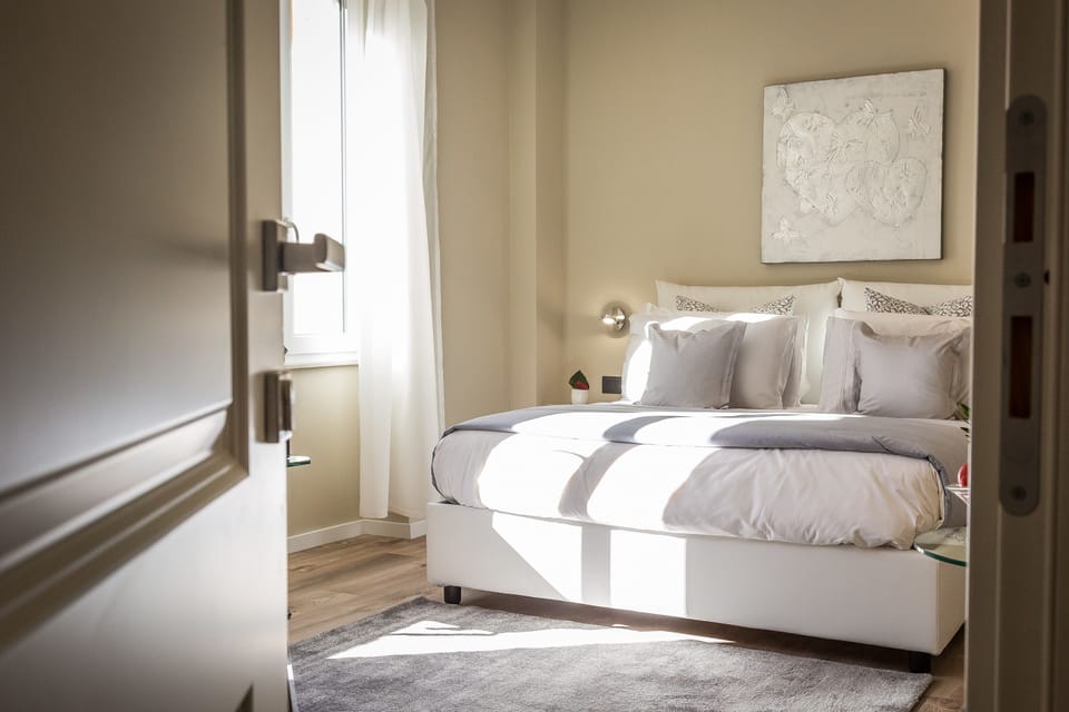 Double Room, Private Bathroom (Lusso) | Egyptian cotton sheets, premium bedding, down comforters