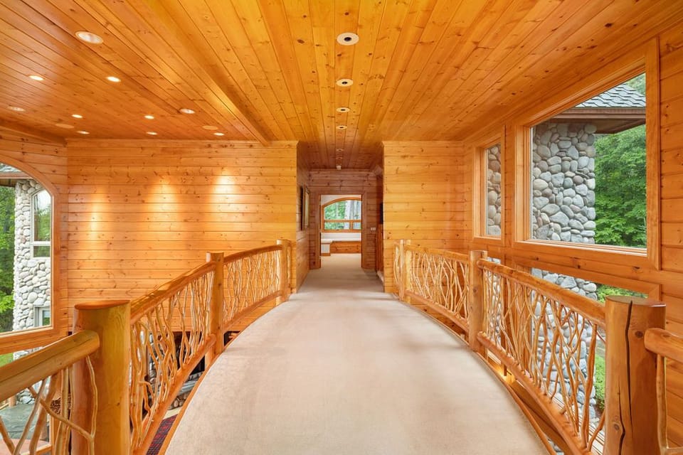 Main house walk way, second floor