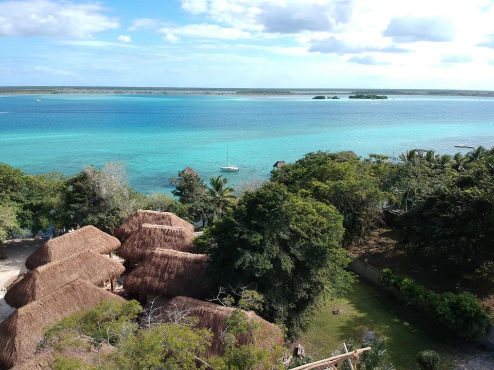 Private beach