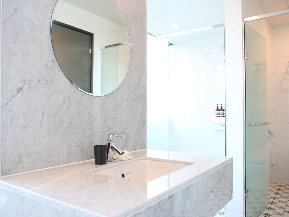 Room, Terrace (VIP) | Bathroom | Combined shower/tub, deep soaking tub, free toiletries, hair dryer