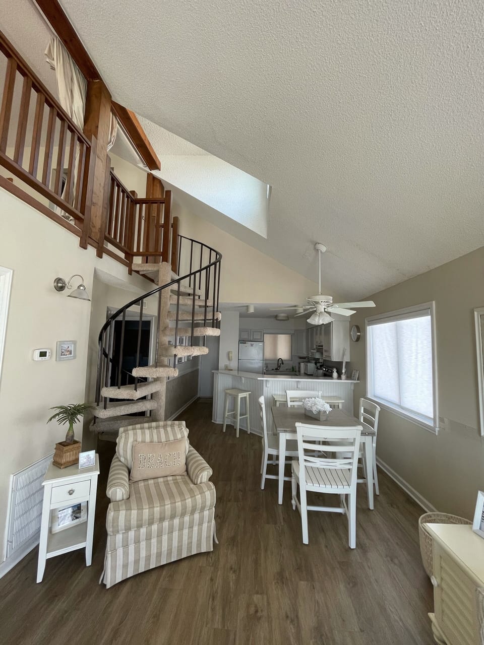 View of Condo from Deck Sliding Doors