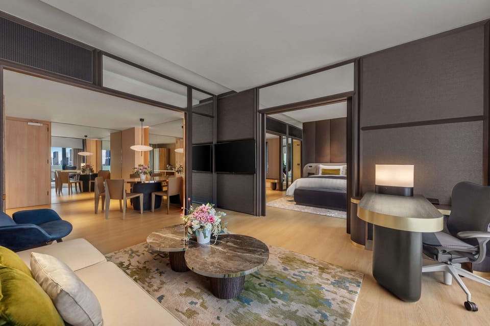 Minibar, in-room safe, desk, blackout drapes