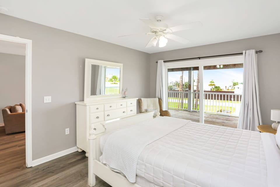 Bedroom 2 - View into Sitting Room