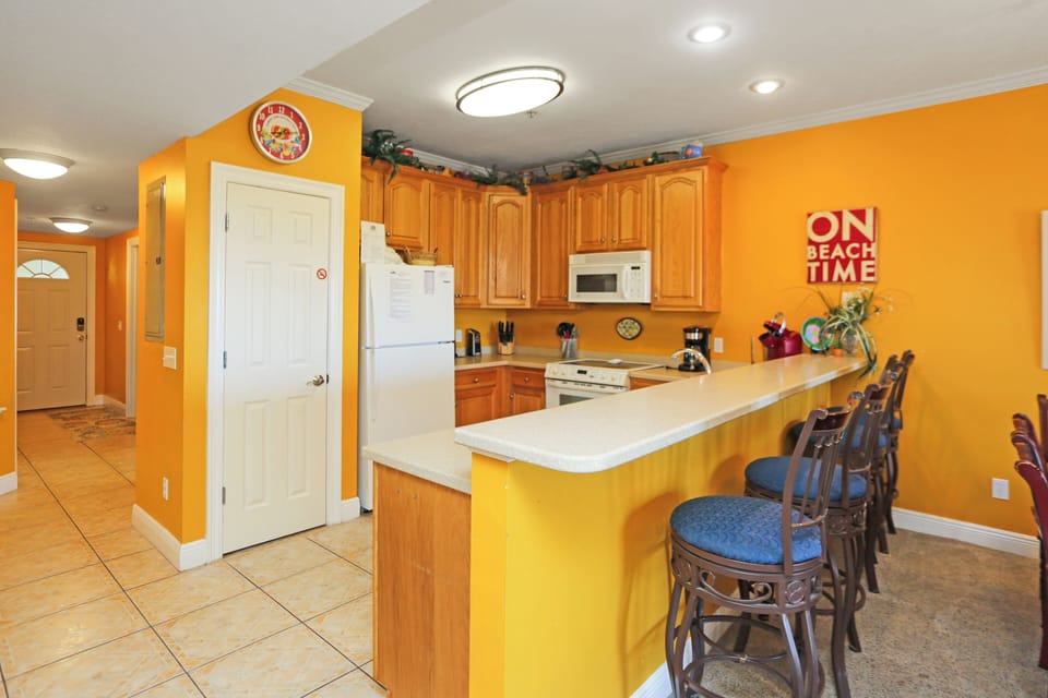 Kitchen with Bar Seating