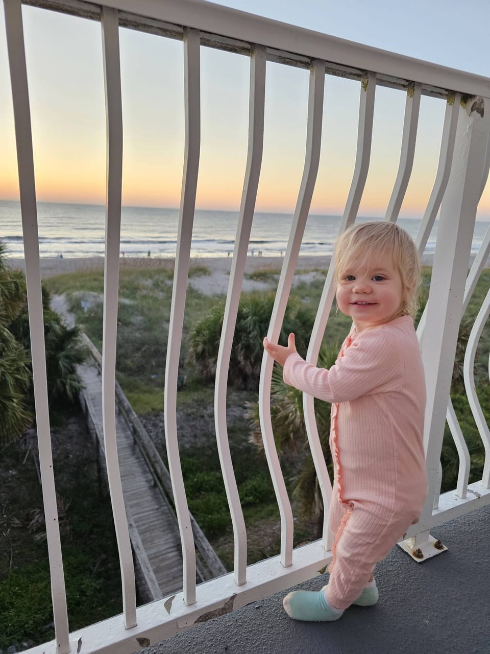 Sunrise from the Balcony