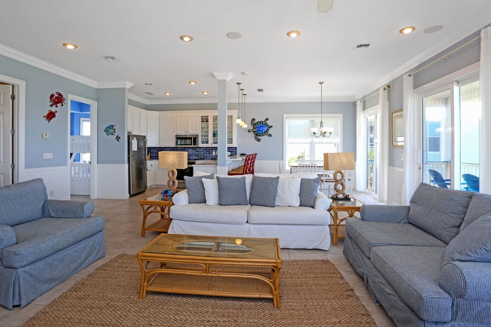 Living Room with Sleeper Sofa