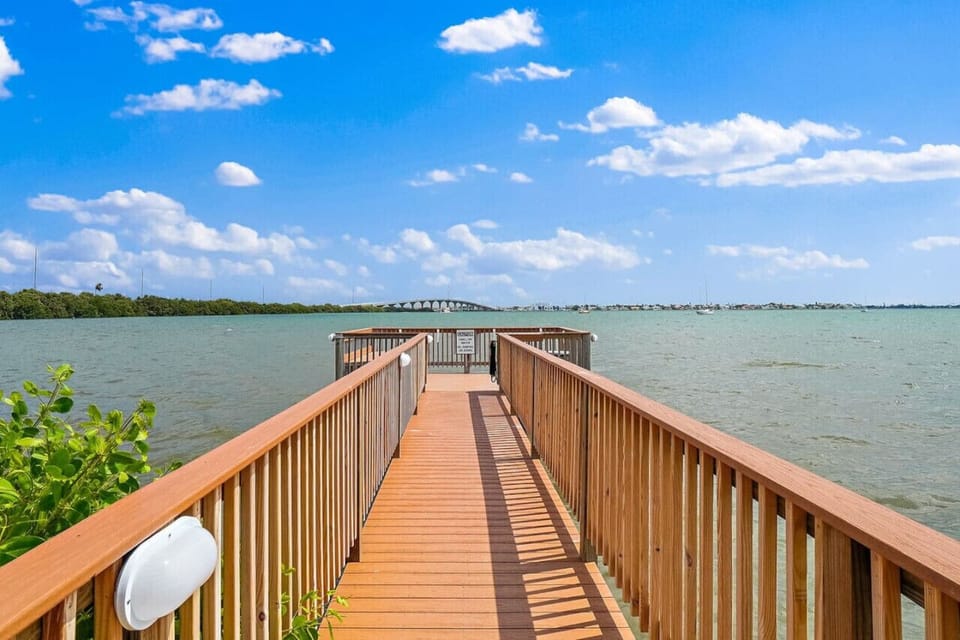 Dock to Enjoy the Water View from