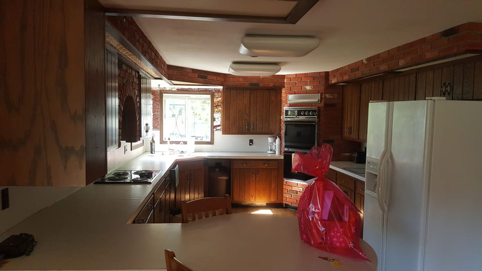Large kitchen with everything needed for entertaining.  