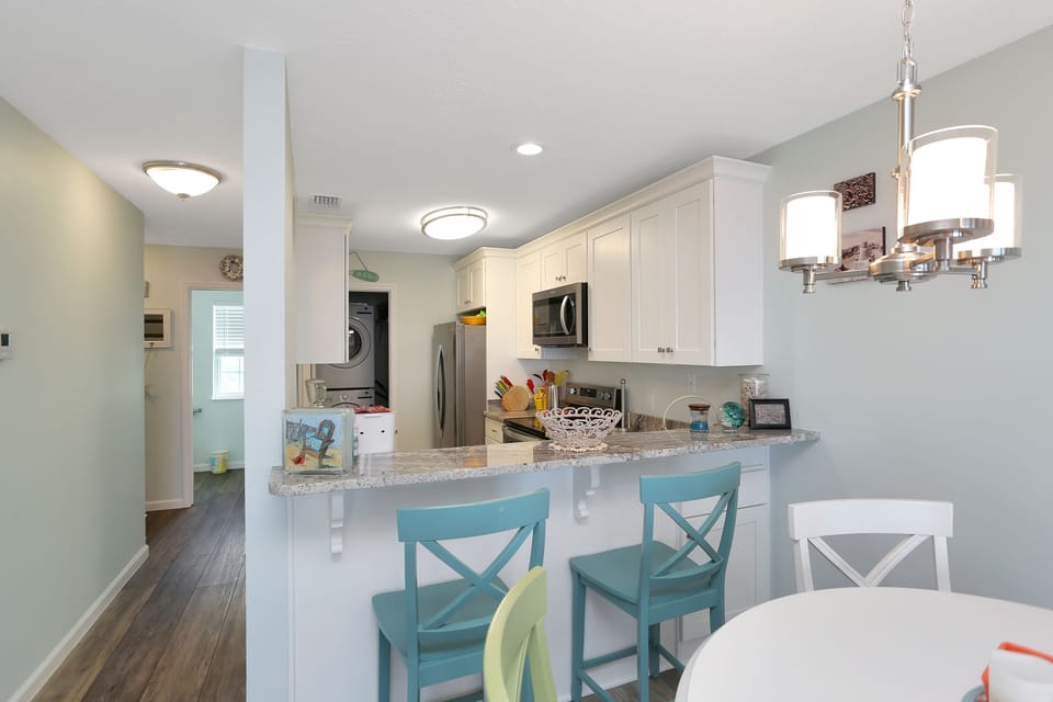 Kitchen with Bar Seating