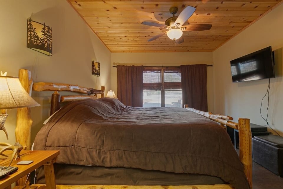 Main Level Master Bedroom with King Bed