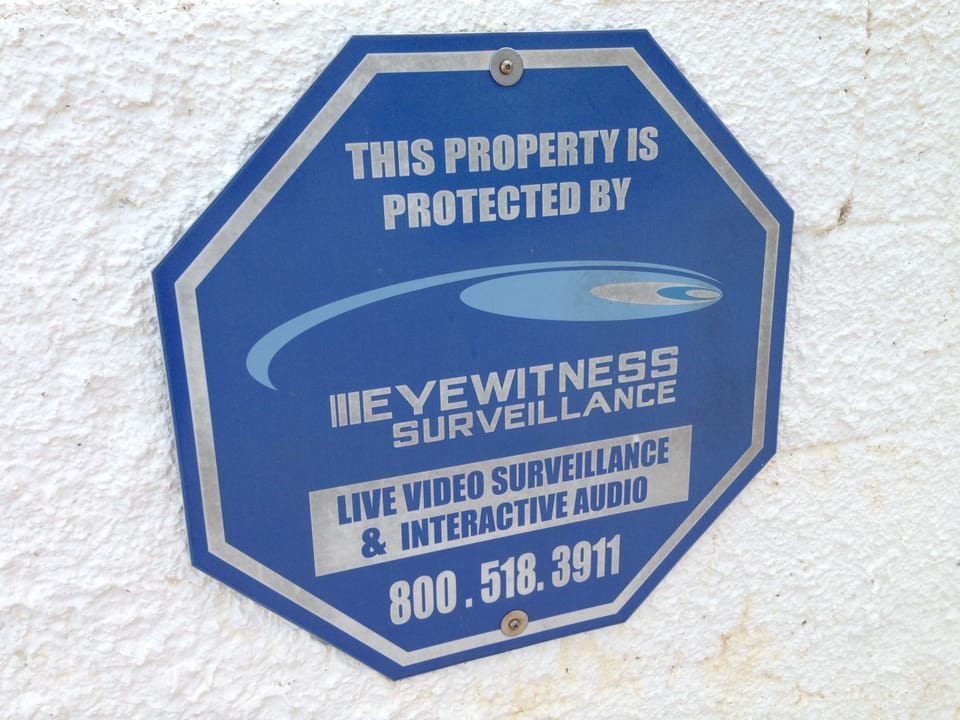 24 hour video security on all common areas of the property.