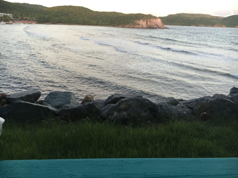 Unique perspective of the waves crossing if FRONT of you, not coming AT you.