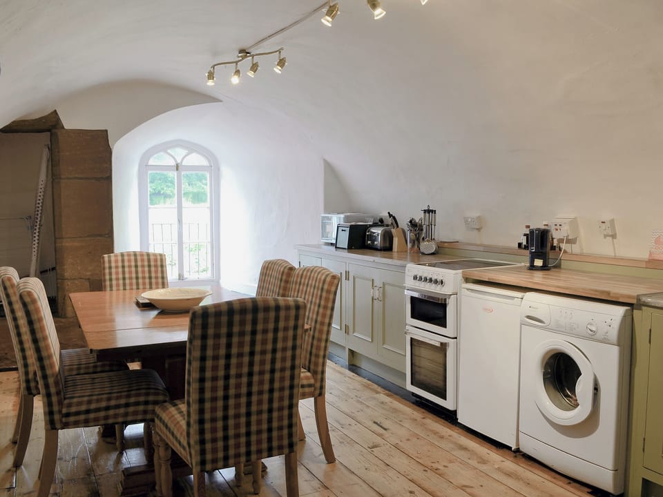 Kitchen/diner | Symbister Suite, Delgatie Castle, Turriff