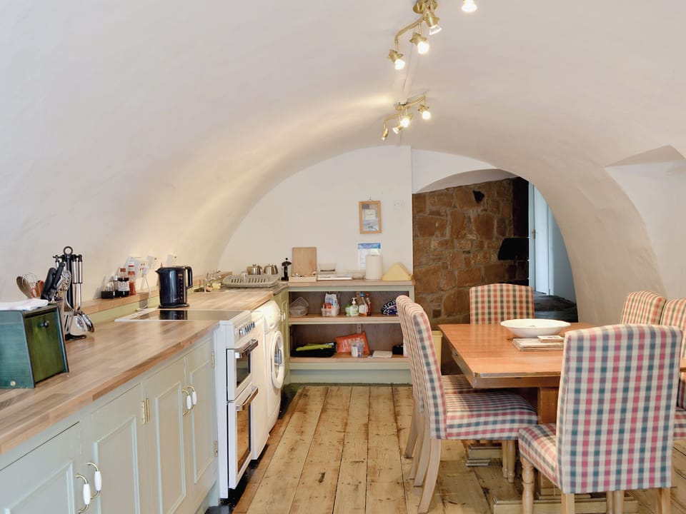Kitchen/diner | Symbister Suite, Delgatie Castle, Turriff