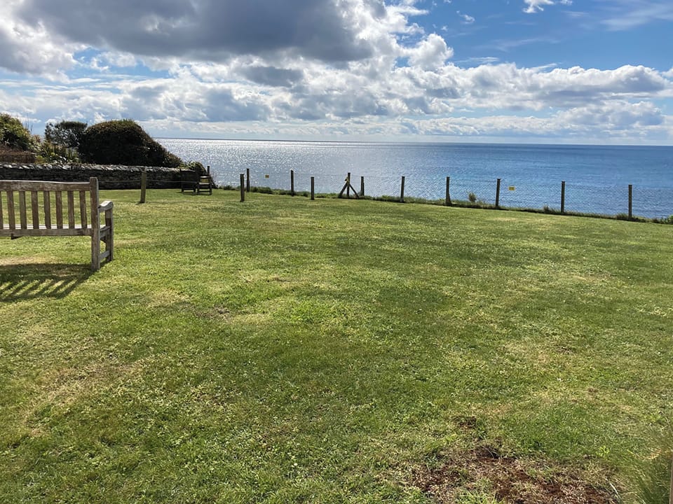 Garden | Coastguard Cottage, Downderry, near Looe