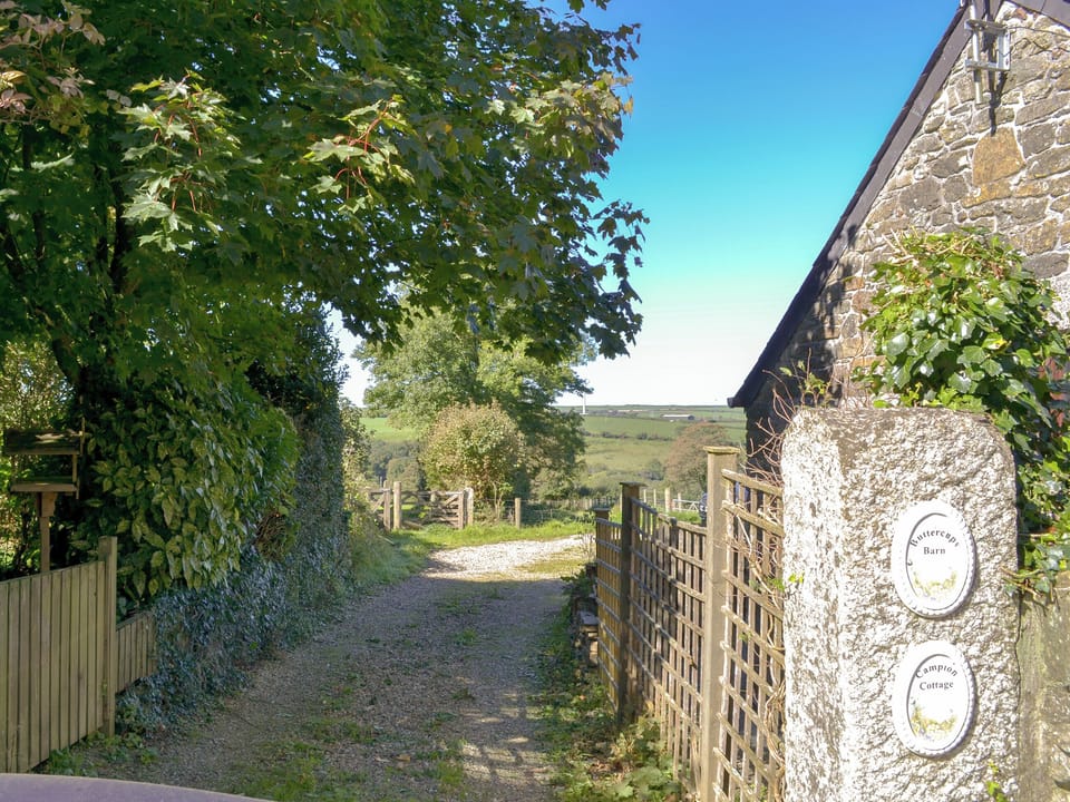 Driveway | Buttercups Barn, Campion Cottage - The Barns, Michaelstow, near Camelford