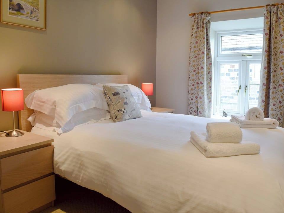 comfy double bedroom | Monkey Cottage, Grassington