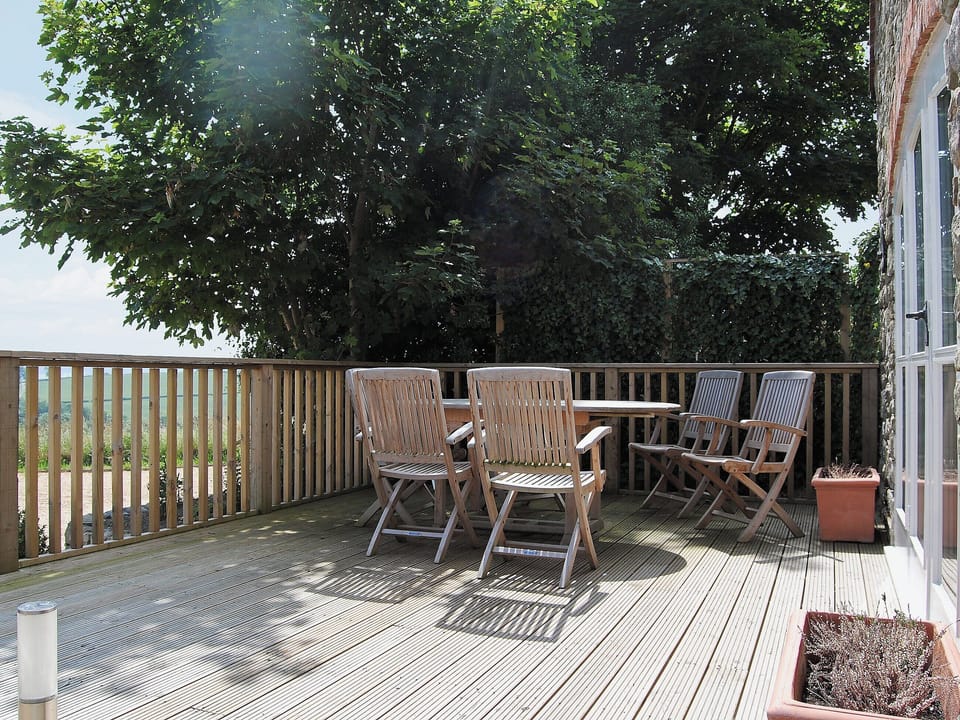 Patio | Broome Farm Cottages - Bequia, Broome Chatwall, nr. Church Stretton