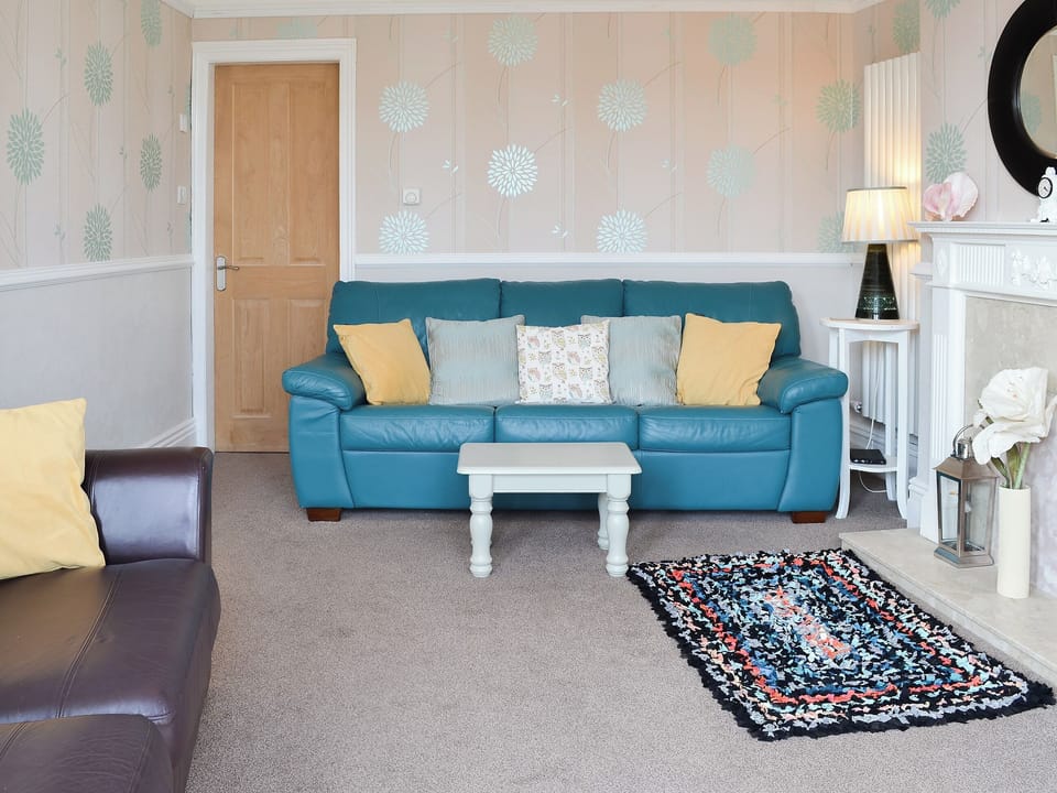 Comfortable and inviting living room | Deja Blue, Filey