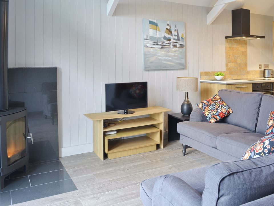 Open plan living/dining room/kitchen | Barrowswood Cheddar - Blackberry Lodge, Cheddar