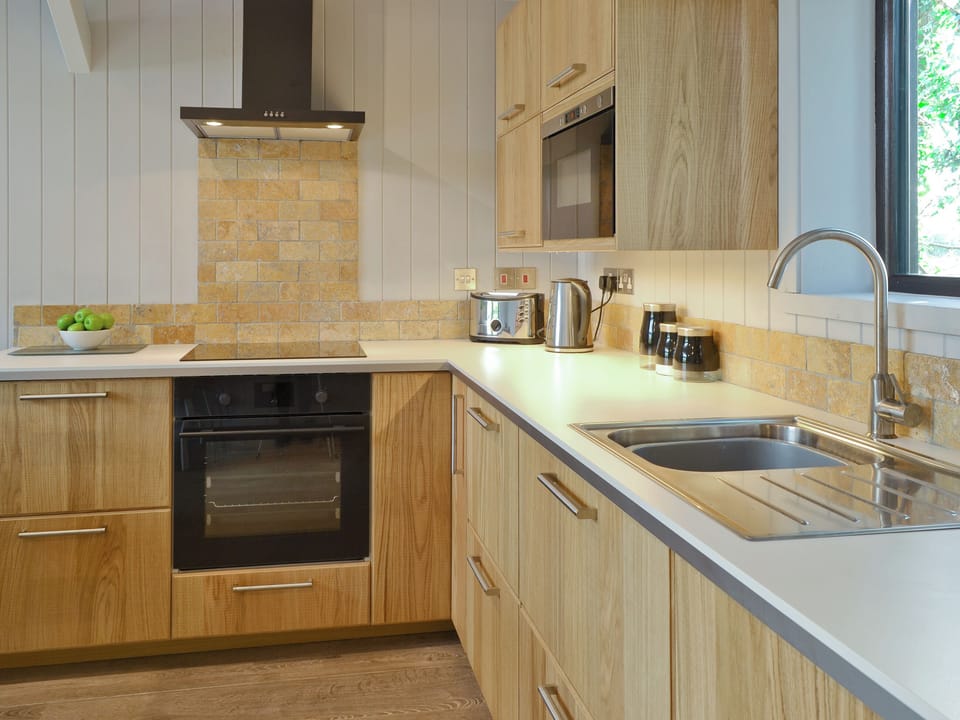 Open plan living/dining room/kitchen | Barrowswood Cheddar - Blackberry Lodge, Cheddar