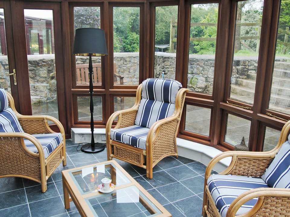 Conservatory | Prideaux Farm Cottages - Prideaux Cottage, St Blazey, nr. Par