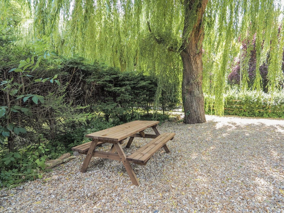 Sitting-out-area | Stone Lodge, Fulbeck, nr. Grantham