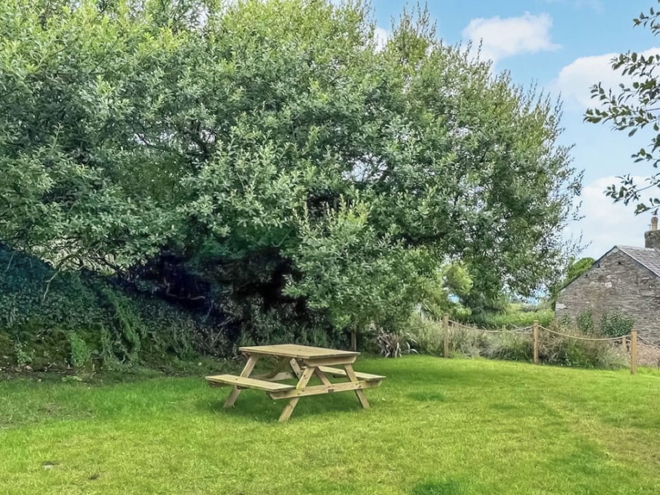 Sitting-out-area | Honeysuckle - Treligga Farm Cottages, Treligga, near Port Isaac