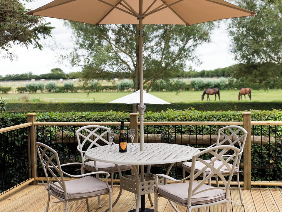 Decking area | Luckington Stables 1 - Luckington Stables, Newbury, near Frome