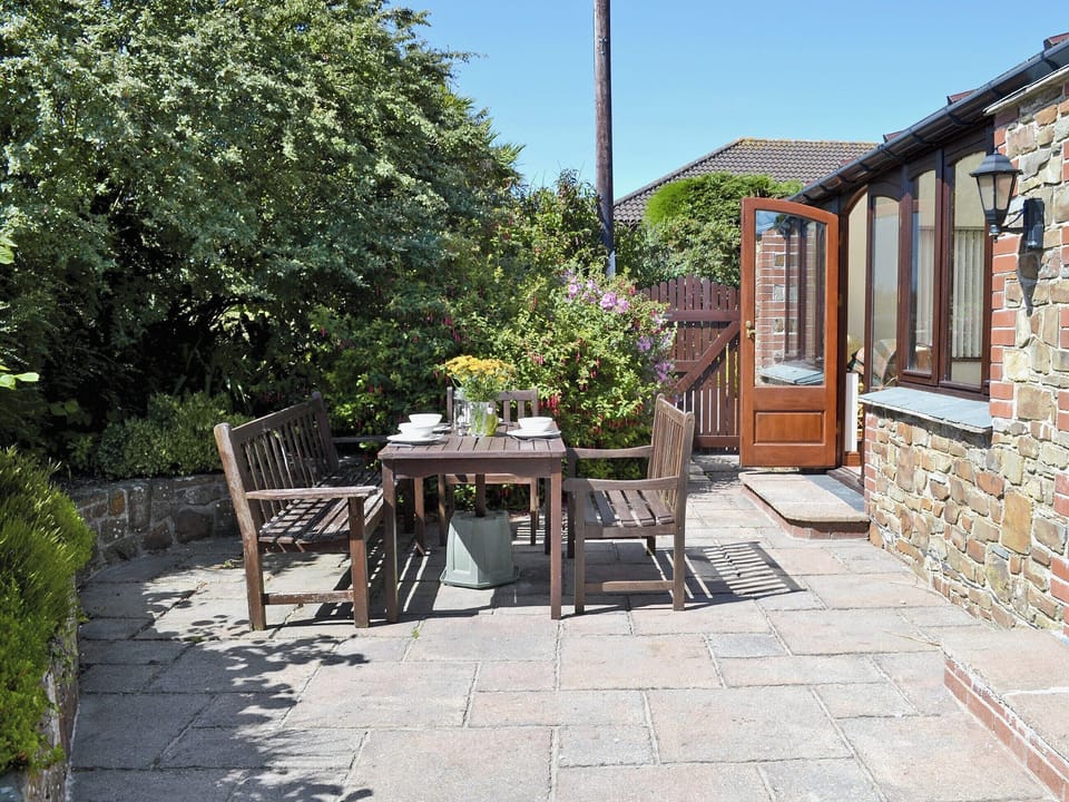Sitting-out-area | Flaxmans - The Barn, Parkham, nr. Bideford