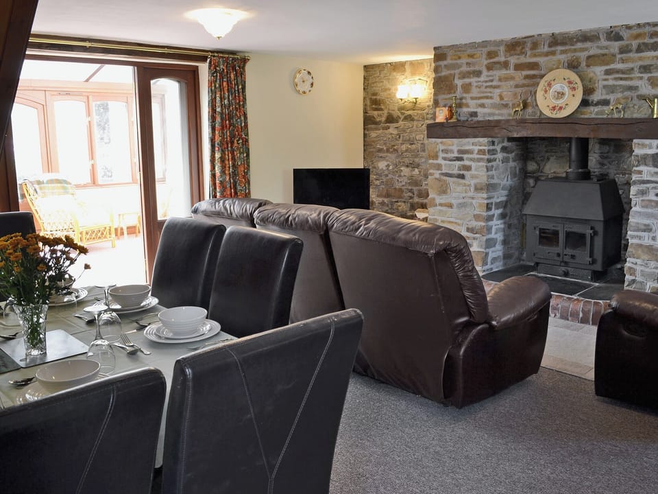 Living room/dining room | Flaxmans - The Barn, Parkham, nr. Bideford