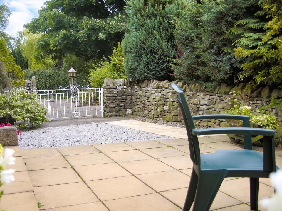 Patio | Chestnut Cottage - Prestfield Grange, Old Brampton, near Chesterfield
