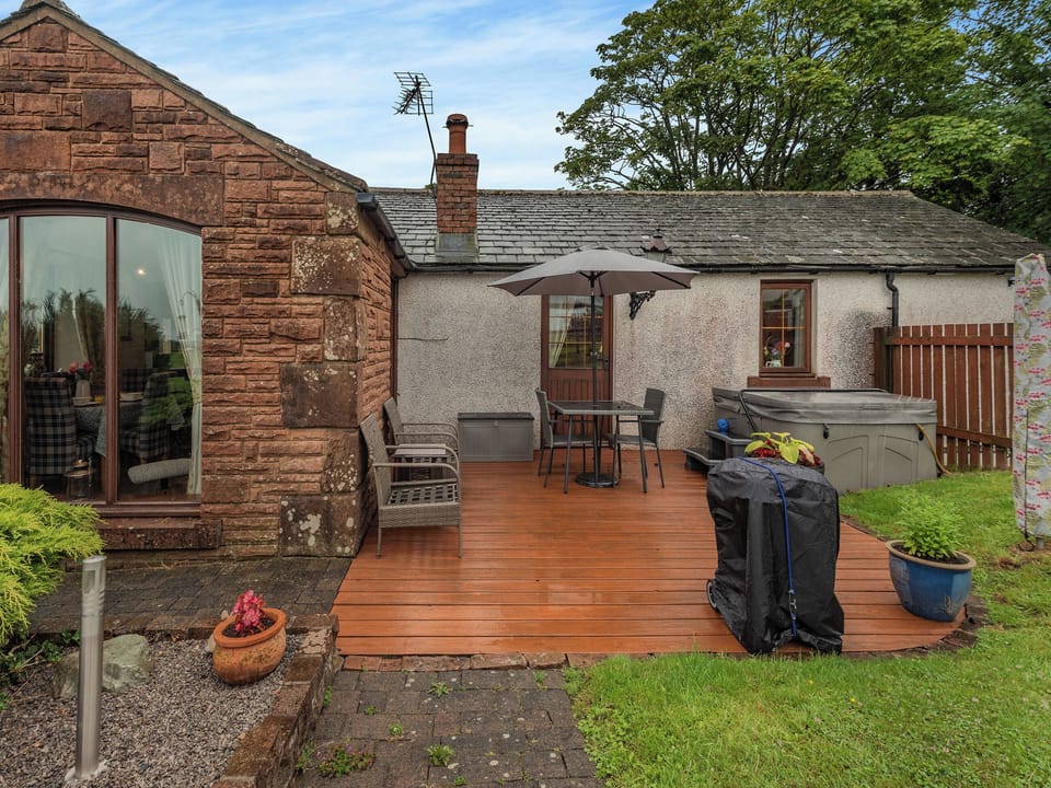Outdoor area | Beckside - Halls Bank Cottages, Arkleby, near Cockermouth