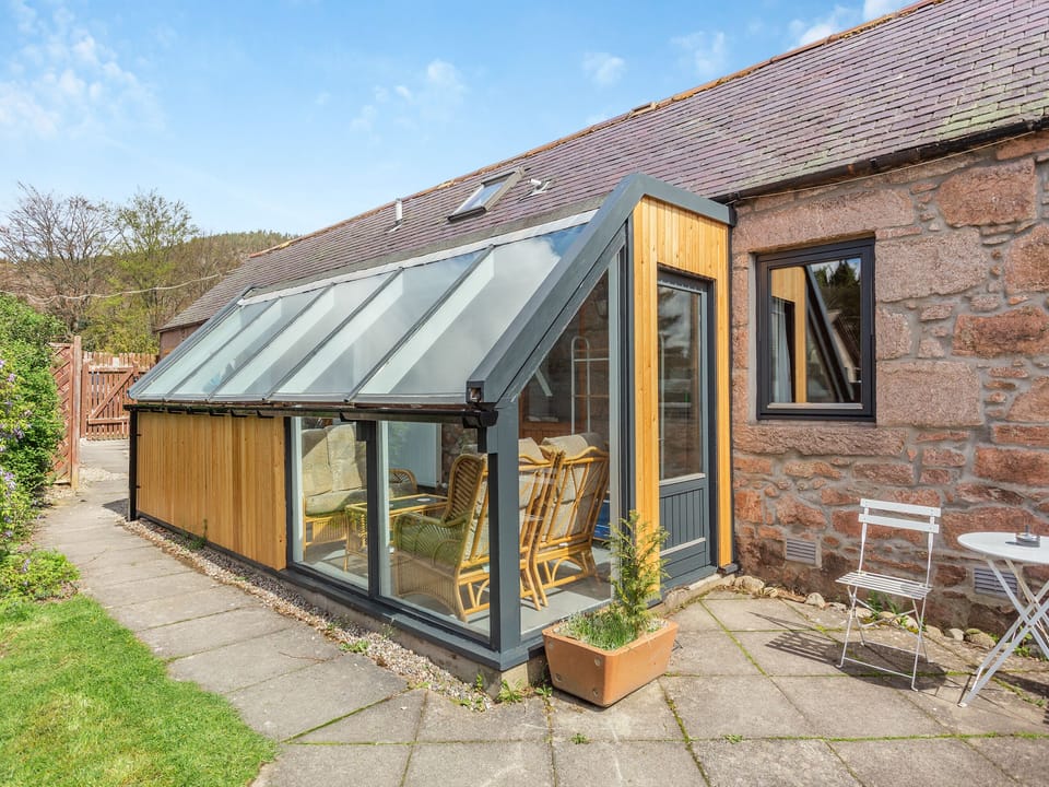 Outdoor area | The Coyles Cottage - The Coyles, Ballater